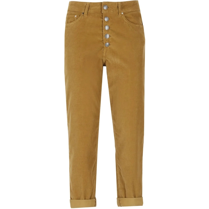 Dondup Broek Trousers Brown braun