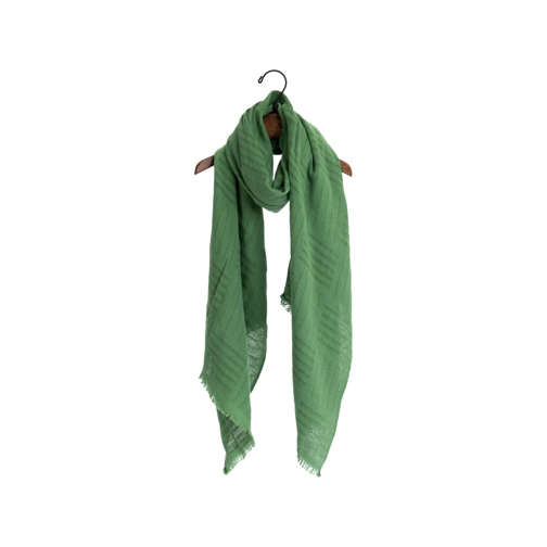 Fukuroya Lichtgewicht Sjaal thies 1856 ® x Fukuroya Shizuku Stole matcha dyed  grün