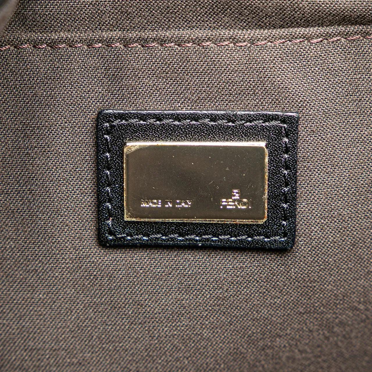 Thumbnail - Fendi Shopper - Zucchino Canvas Chef Front Pocket Shopping Tote - Gr. unisize - in Braun - für Damen