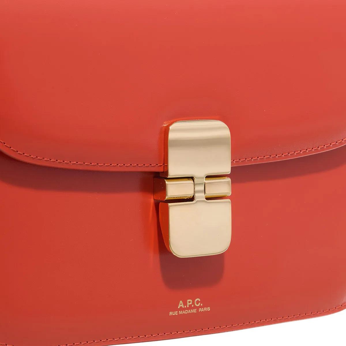 A.P.C. Crossbody bags Sac Grace Small in rood