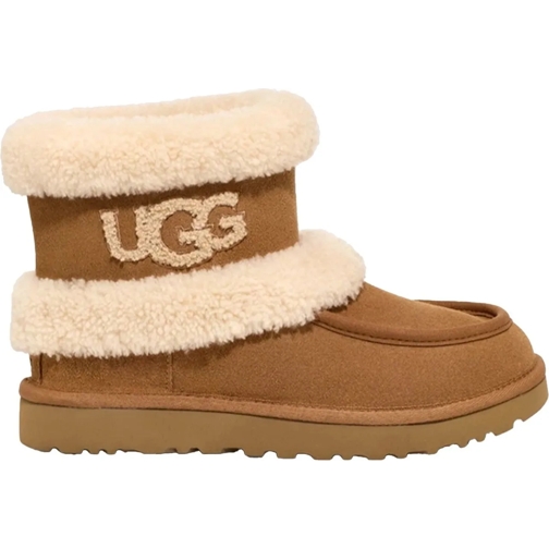 UGG Laars Ugg Ultra Mini Fluff Boots Cognac 1145410-che Ultr schwarz