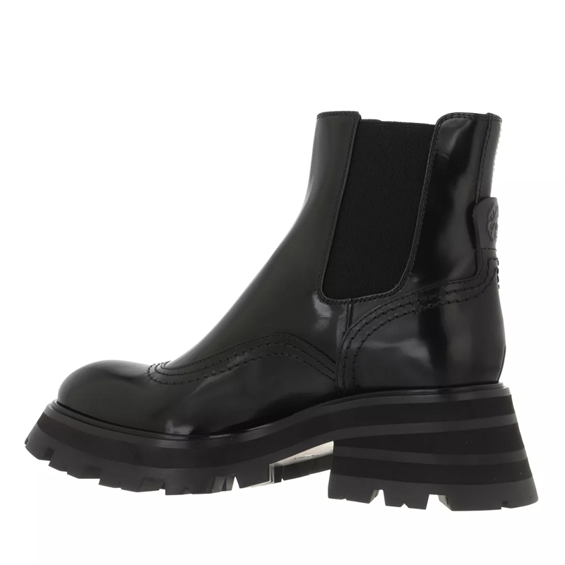 Alexander McQueen Chelsea Boots Wander Chelsea Boots Leather Black(Image 2)