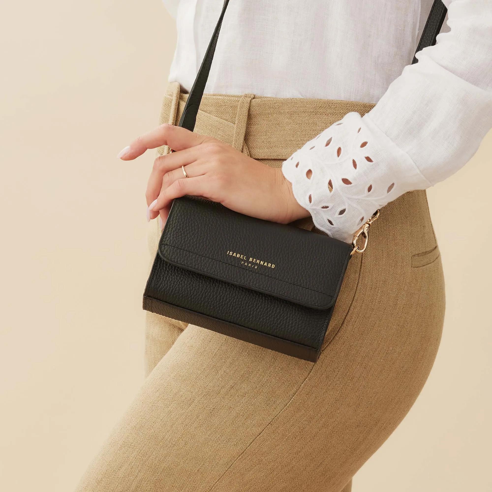 Isabel Bernard Crossbody bags Femme Forte Kim Umhängetasche in zwart
