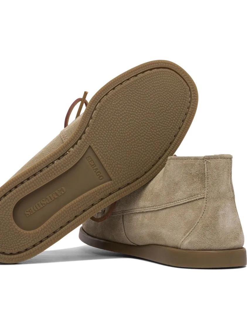 Thumbnail - Sebago Stiefel - Relaxed Fit Suede Loafers - Gr. 10 - in Braun - für Damen