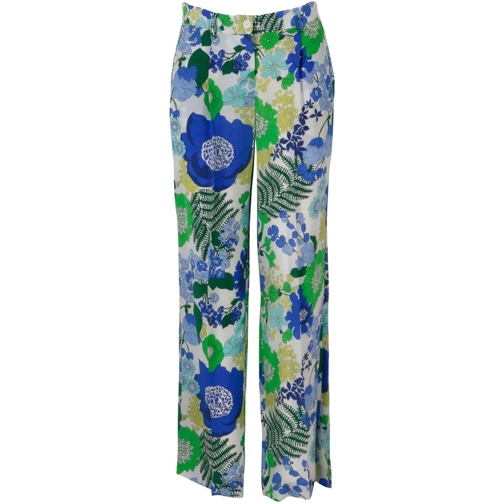 P.A.R.O.S.H. Hosen Parosh Trousers Blue blau