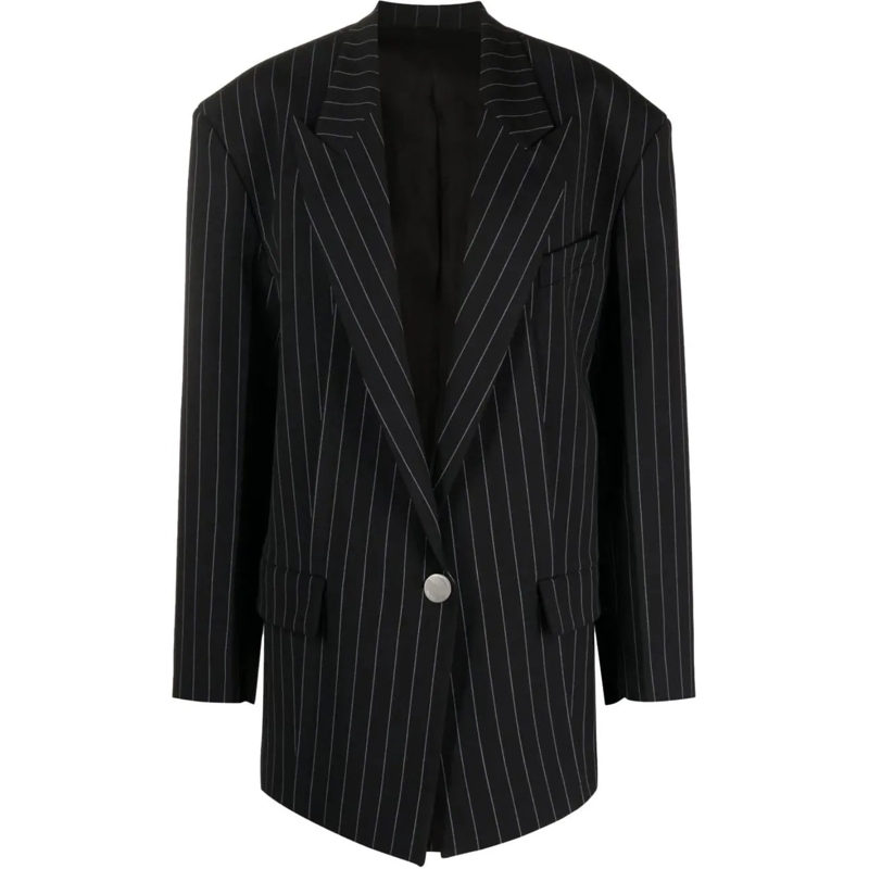 The Attico Blazer Glen Blazer - Navy Blue blau