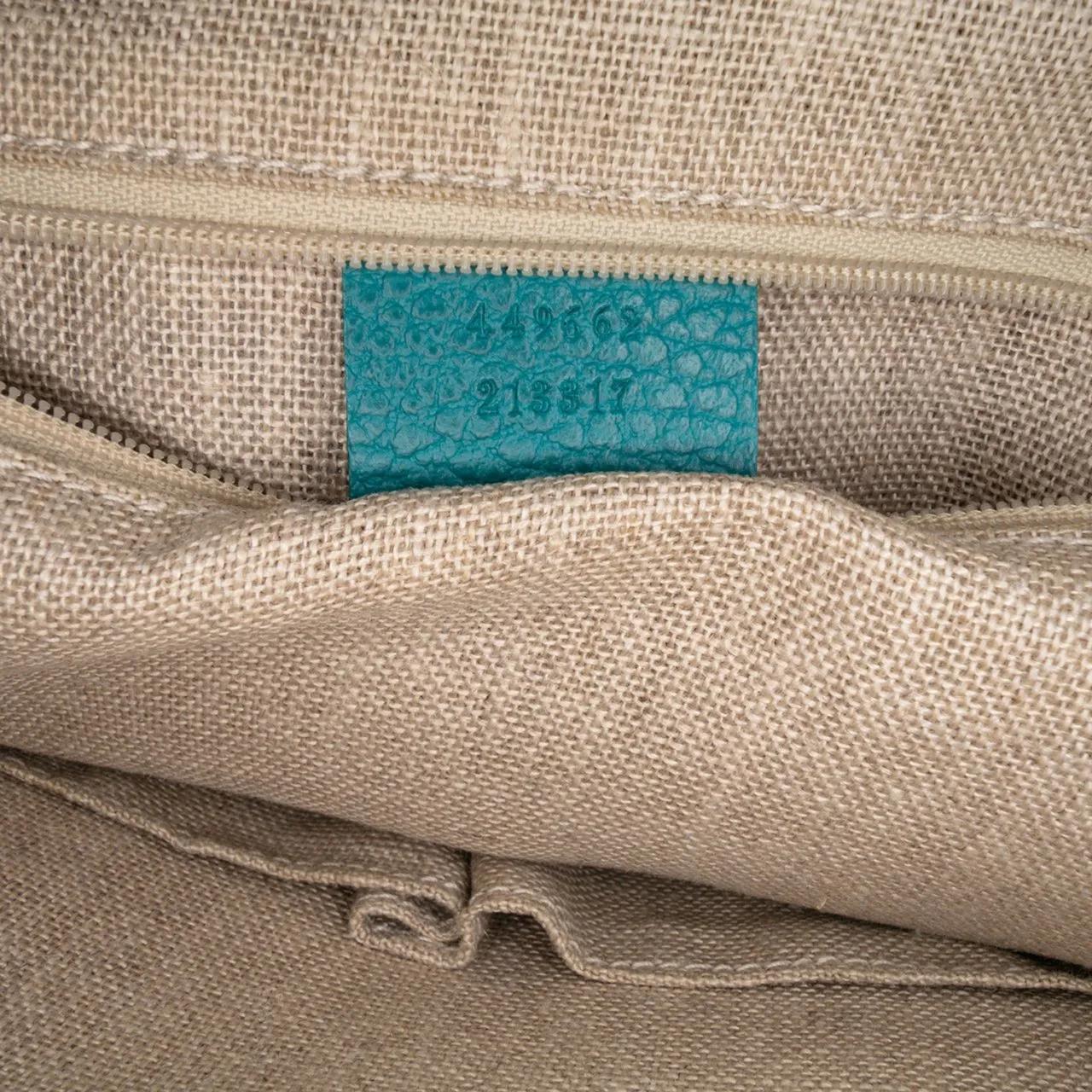 Thumbnail - Gucci Hobo Bags - Small Dollar Calfskin GG Charm Dome Satchel - Gr. unisize - in Blau - für Damen