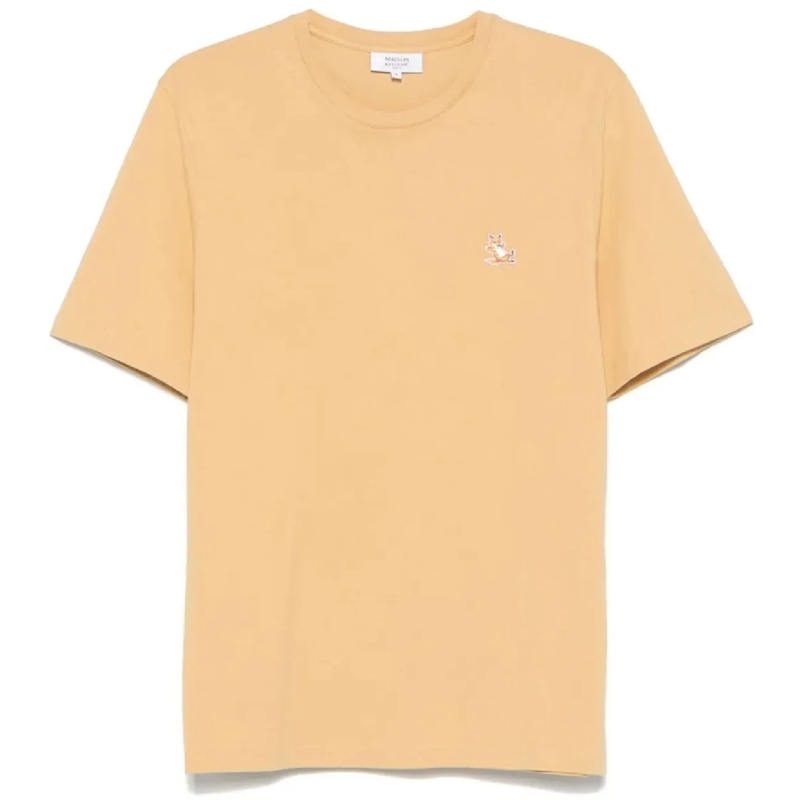 Maison Kitsune T-Shirt chillax fox patch regular t-shirt divers mehrfarbig