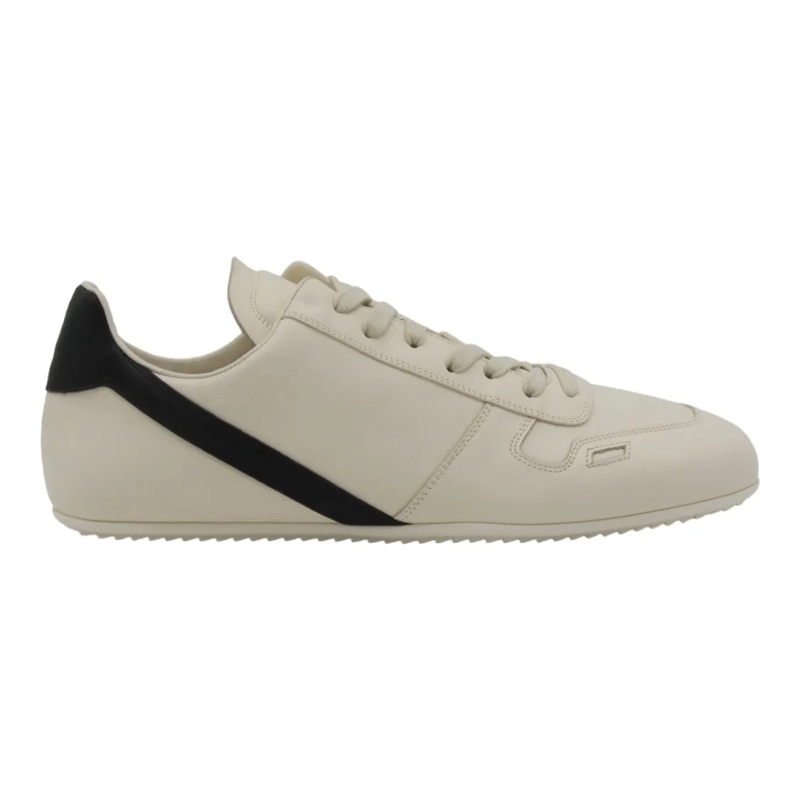 Rick Owens Lage-top sneaker Sneakers With Contrasting Detailing Grey