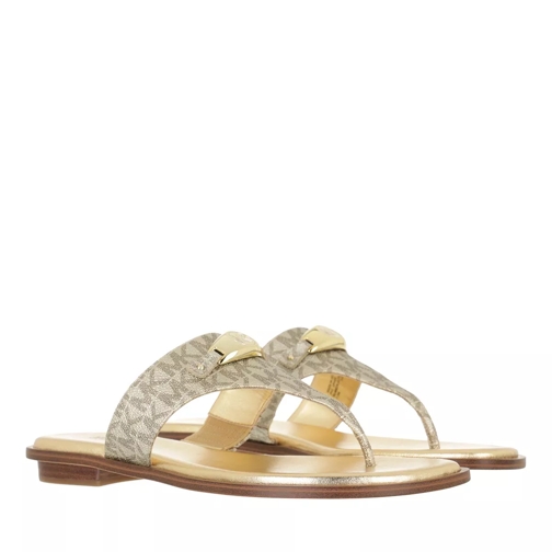 MICHAEL Michael Kors Tilly Thong Pale Gold Infradito