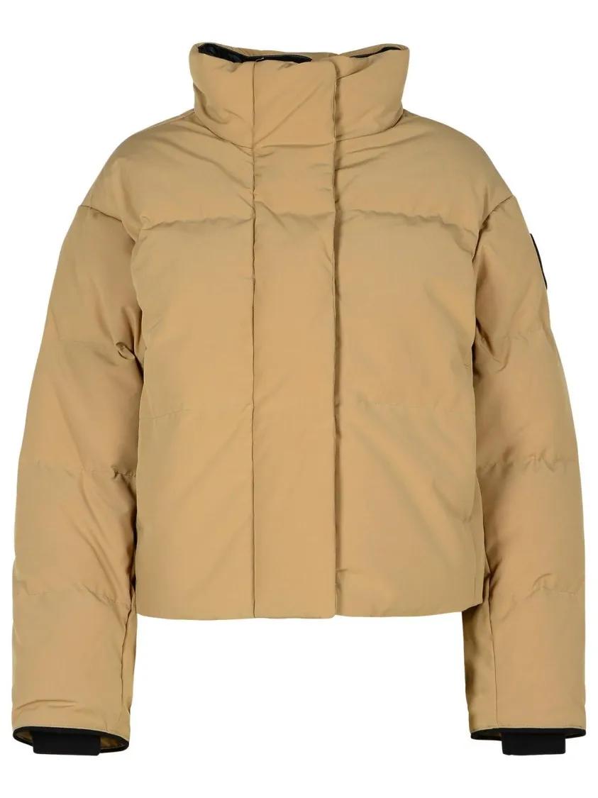 Canada Goose - Grandview%27 Beige Polyester Blend Down Jacket - Größe XS - braun