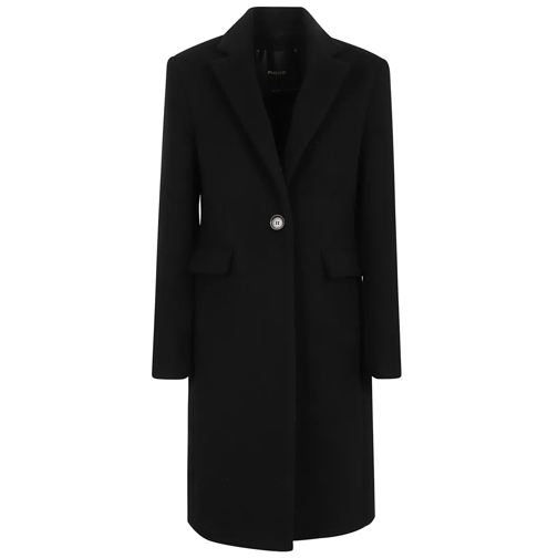 Pinko Übergangsmäntel Wool Coat Black