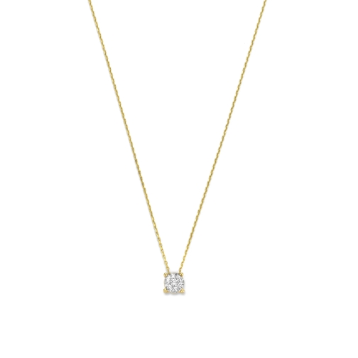 Isabel Bernard Mittellange Halskette De la Paix Hanaé 14 karat necklace | diamond 0.14  Gold (Image 2)