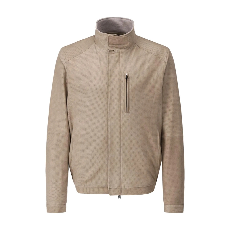 Werner Christ  Lederjacke Fernando Beige