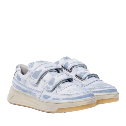 Acne Studios Low-Top Sneaker Perey Cities Leather Sneakers Blue (Image 2)