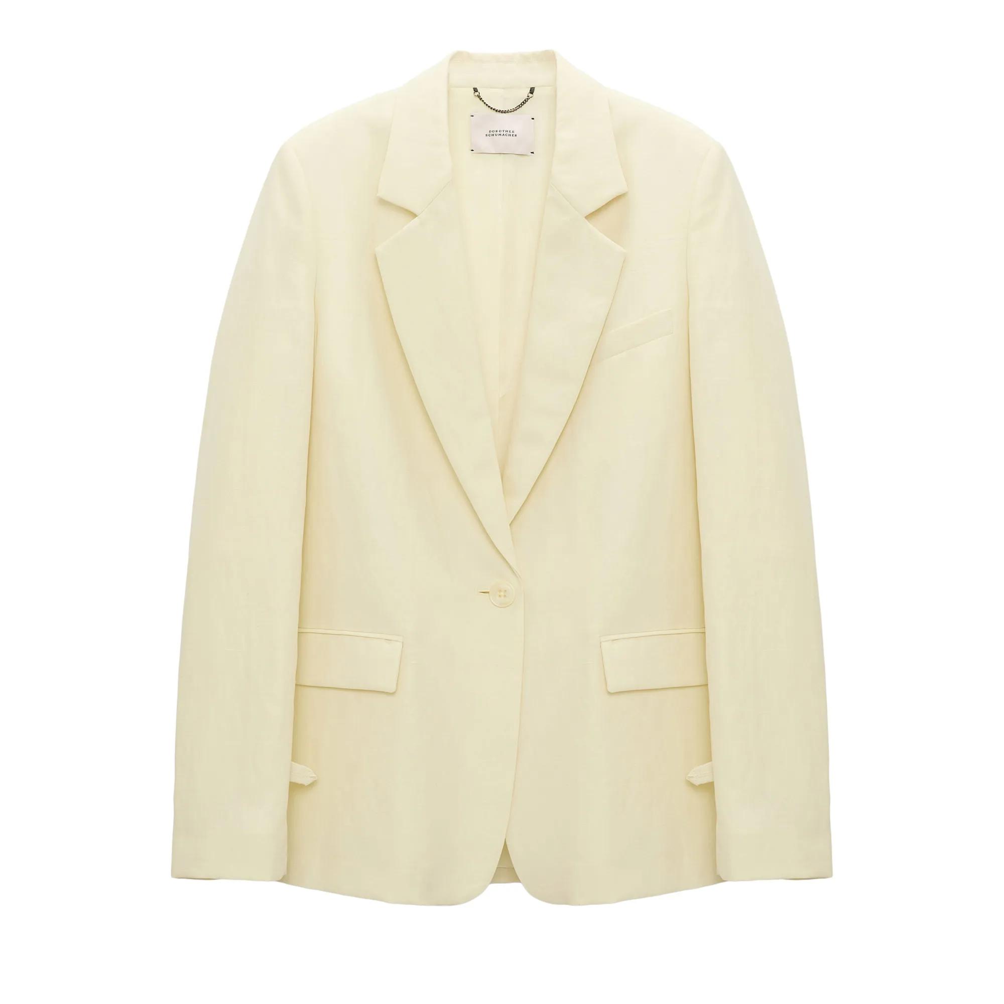 Thumbnail - Dorothee Schumacher - Summer Cruise Jacket - Größe 2 - weiß