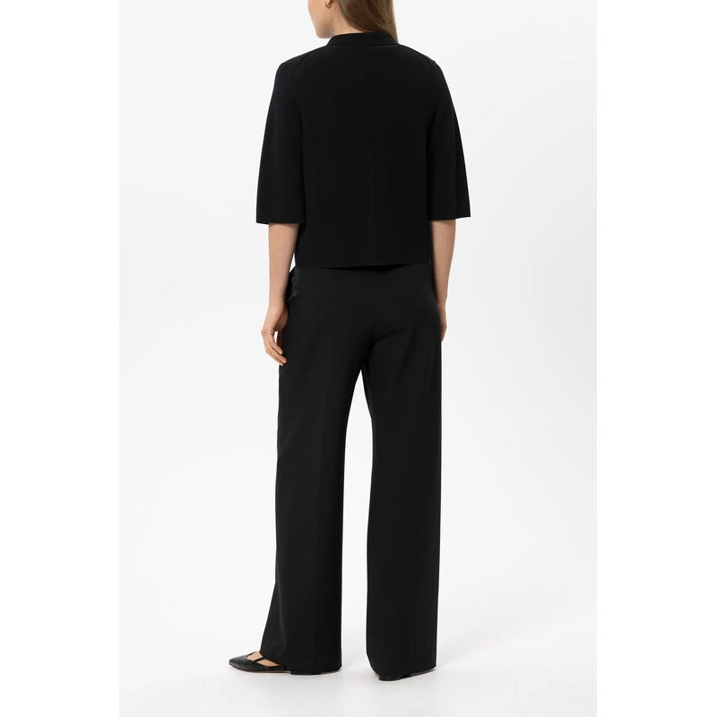 Luisa Cerano Stoffen broek Wideleg-Pants mit Bundfalten black(Image 4)