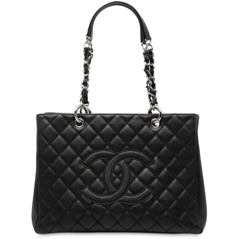 Chanel Shopper Caviar Grand Shopping Tote schwarz