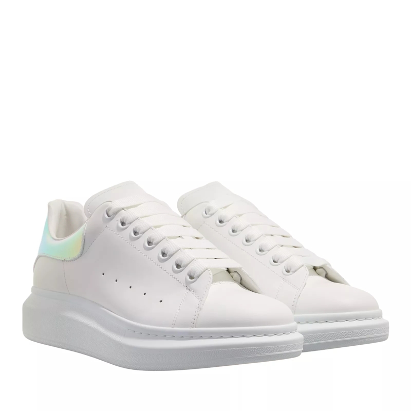 Alexander McQueen Low-Top-Sneaker Oversized Sneakers White/Shock Pink