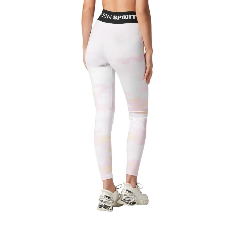 Plein Sport Leggings Leggings Camouflage weiss(Image 4)