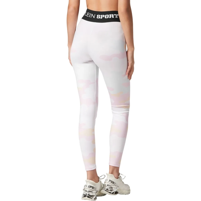Plein Sport Leggings Leggings Camouflage weiss(Image 2)