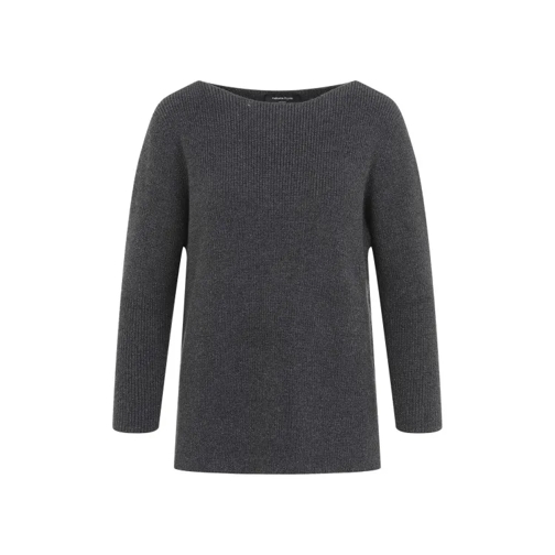 Fabiana Filippi Anthracite Grey Virgin Wool Sweater Grey Pull