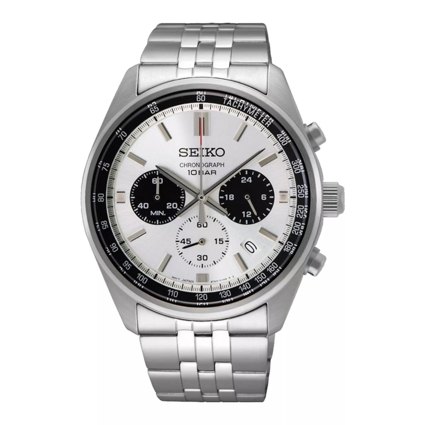 Seiko Uhren - Seiko Chronograaf Herrenuhr SSB425P1 - Gr. unisize - in Silber - für Damen