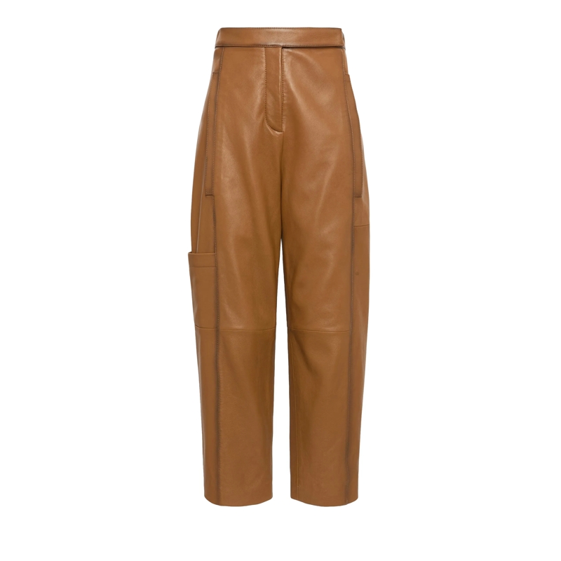 Dorothee Schumacher Hose SLEEK STATEMENT II pants terra