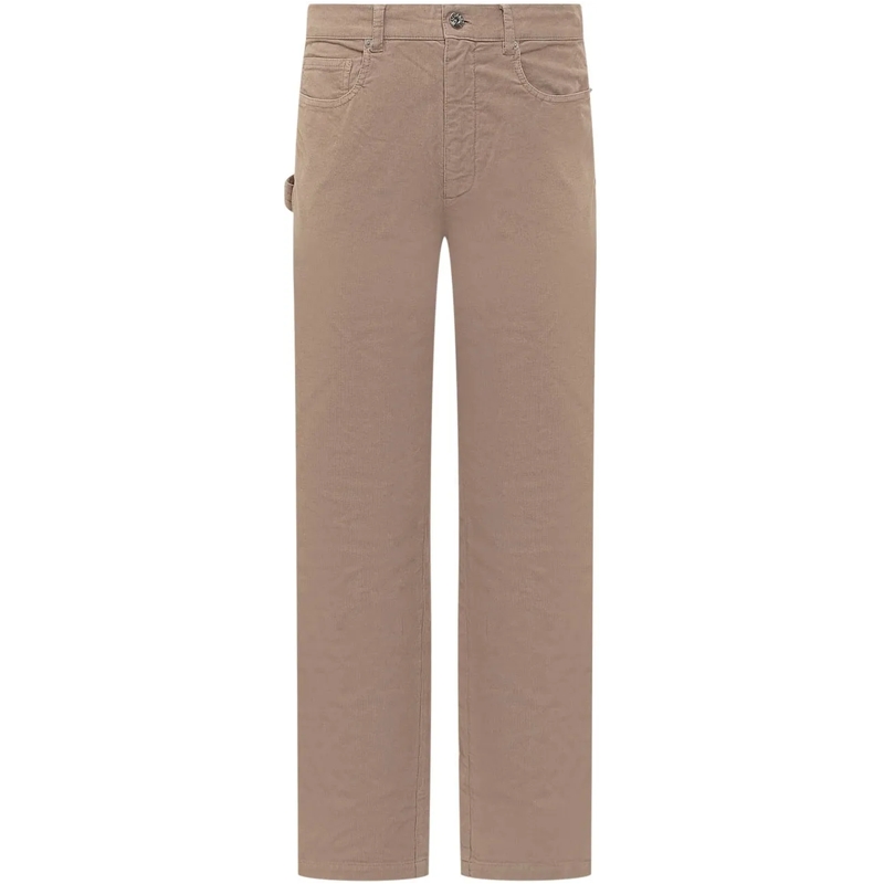 J.W.Anderson  Pantalone in Velluto taupe