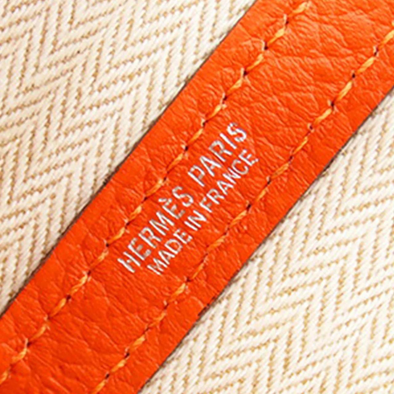 Thumbnail - Hermès Shopper - Negonda Garden Party 30 - Gr. unisize - in Orange - für Damen