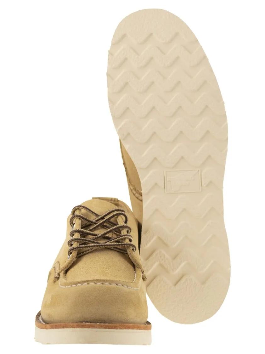 Thumbnail - REDWING Stiefel - Shop Moc Hawthorne Abilene - Suede Derby - Gr. 8_5 - in Beige - für Damen