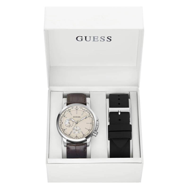 Guess Quarzuhr Quarz Analog Uhr Gbs Spec - Box Set braun(Image 2)
