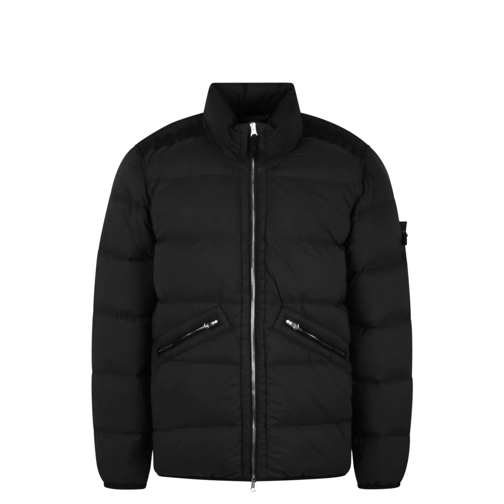 Stone Island Seamless Tunnel Nylon Down-Tc Black Daunenjacken