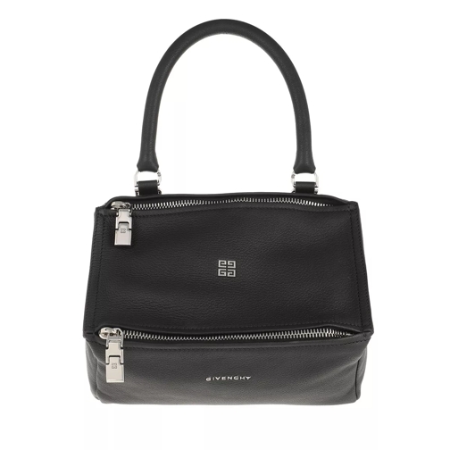 Givenchy Small Pandora Crossbody Bag Grained Leather Black Bowling Bag