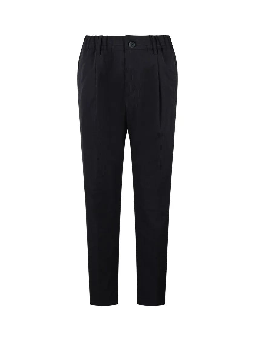 Thumbnail - Herno - Seer-Crease Trousers - Größe M - blau