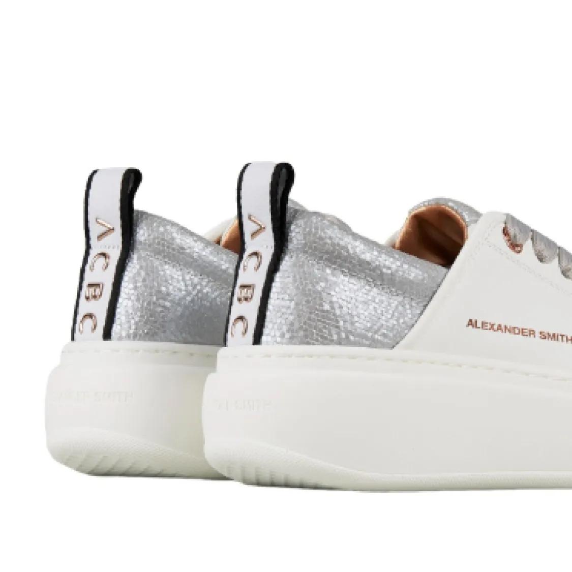 Thumbnail - Alexander Smith Low-Top Sneaker - Ecowembley Sneakers In White Vegetable Leather - Gr. 36 (EU) - in Weiß - für Damen