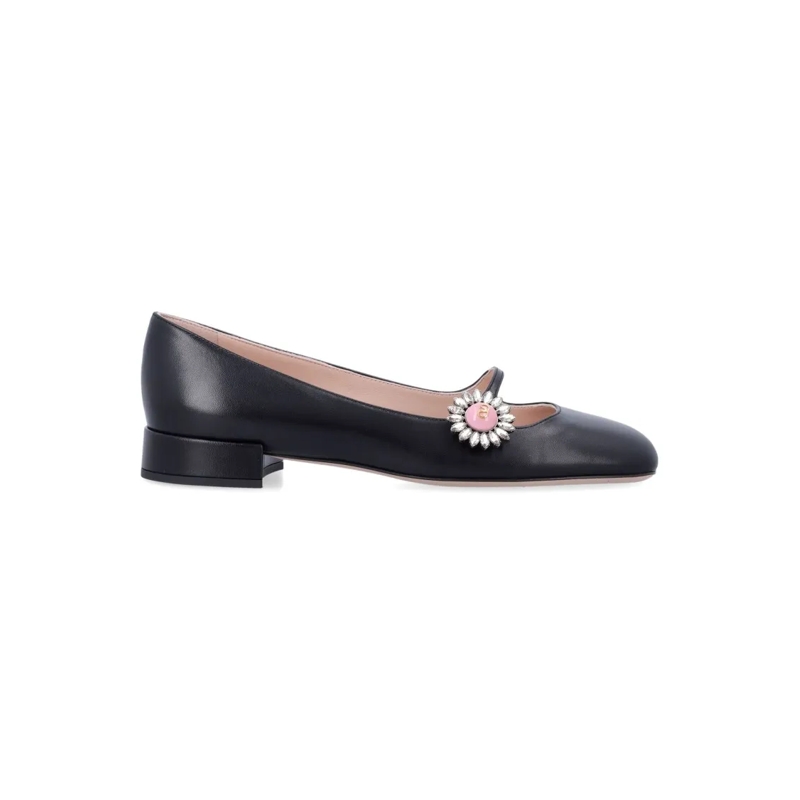 Valentino Garavani Balletschoenen Mary-Jane Ballet Flat Black