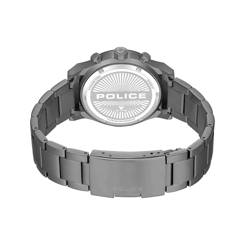 Police Automatikuhr Quarzuhr Knotty dunkel-grau(Image 4)