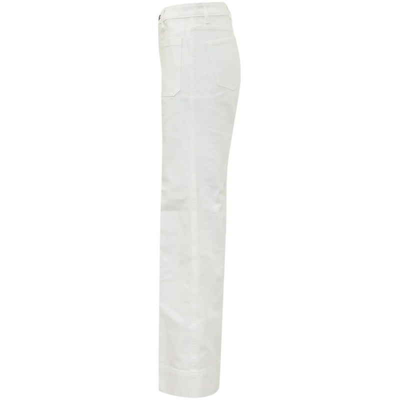 MICHAEL Michael Kors Ausgestellte Jeans Jeans Violette a Gamba Svasata weiß(Image 3)
