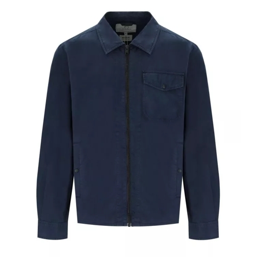 Woolrich Blue Shirt-Style Jacket Blue 