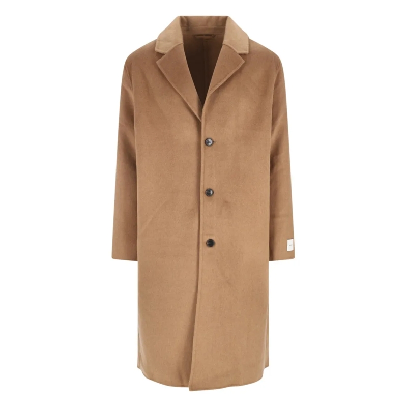Calvin Klein Wintermantel Single-Breasted Coat – Brown Brown