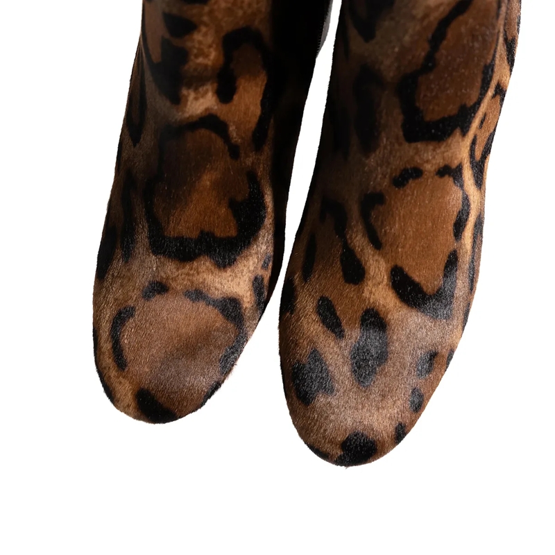 Christian Louboutin Enkele laarsjes Jane Zipped Boots Brown(Image 6)