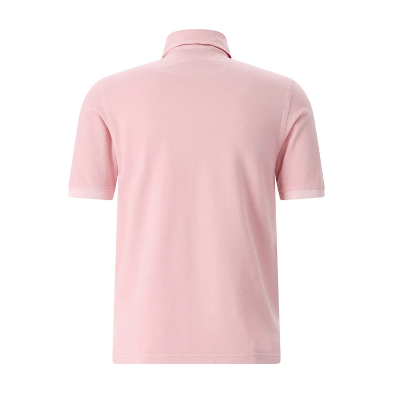 Gran Sasso Polo Poloshirt aus Baumwolle grün(Image 8)