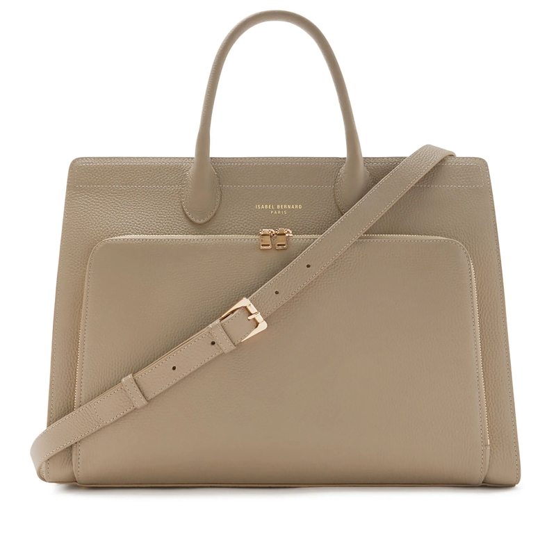 Isabel Bernard Laptoptasche Honore Nadine Handtasche Taupe