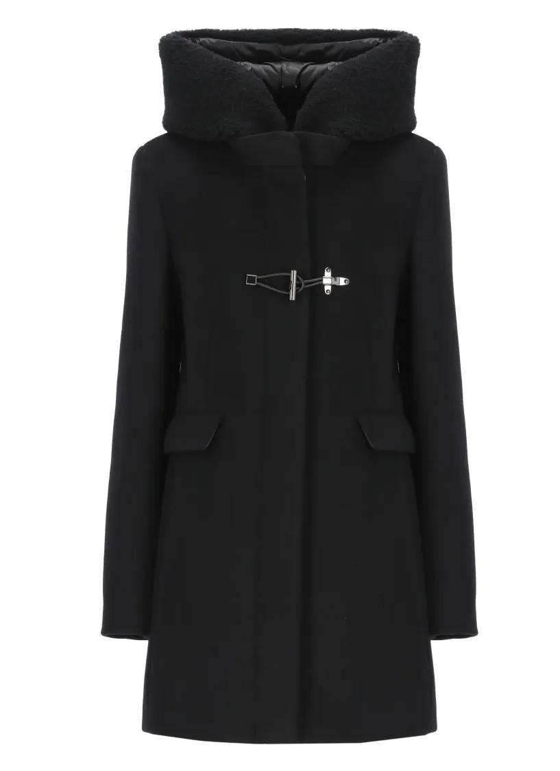 Fay - Toggle Coat - Größe S - schwarz