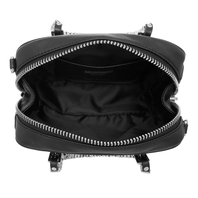 Moschino Minitasche Mini Lettering Nero(Image 6)