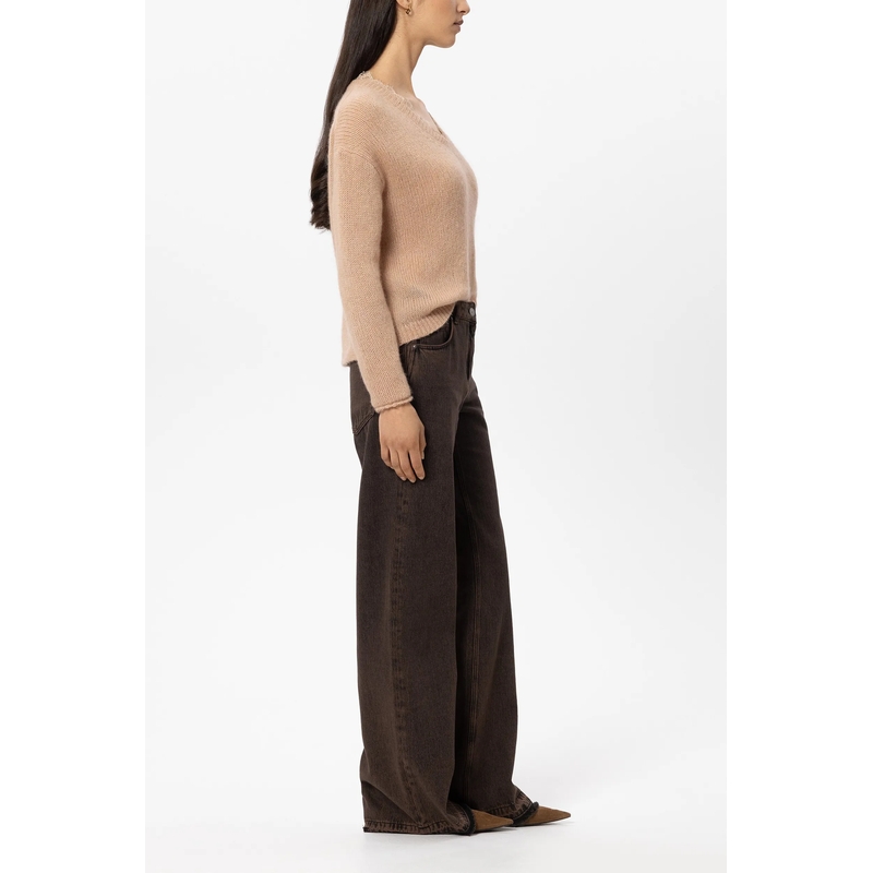 Luisa Cerano Wide-Leg-Jeans Hose sportiv the statement tweed(Image 3)