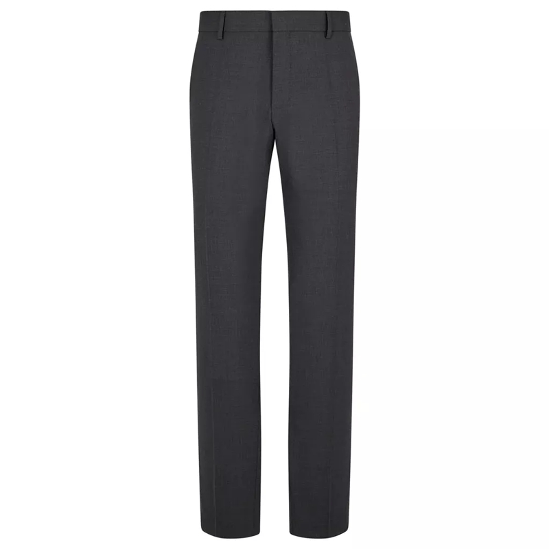 Boss  Slim-Fit Businesshose Genius Grau