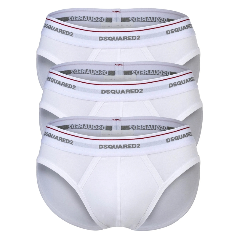 Dsquared2  3-PACK BRIEF 3er Pack weiss