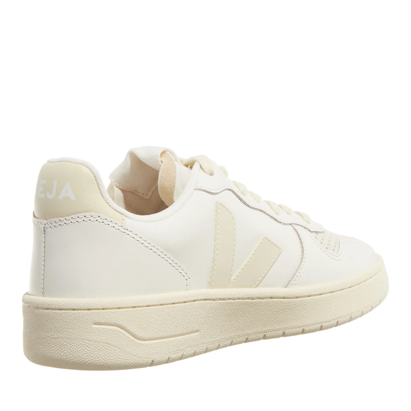 Veja Low-Top-Sneaker V-10 Prime Leather Pure Calcaire(Image 4)
